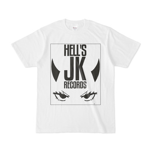 Tシャツ（HELL'S JK RECORDS 白）