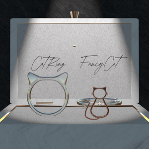 【無料】catring/fancycat【VRChat想定】【全2種】