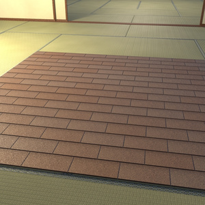 【無料配布/free】🔴JapaneseTexture/日本テクスチャ（瓦・畳・網代・簾・土壁・和紙・木目・葺き系統など） 缩略图 8