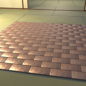 【無料配布/free】🔴JapaneseTexture/日本テクスチャ（瓦・畳・網代・簾・土壁・和紙・木目・葺き系統など） 缩略图 9