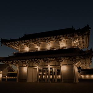 日本の寺「南大門」3D JapaneseTemple/BigGate24.12 缩略图 9
