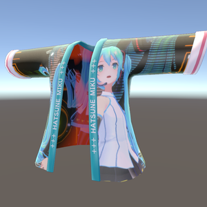 VRC想定　フルグラフィック対応　法被
