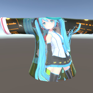 VRC想定　フルグラフィック対応　法被 缩略图 2