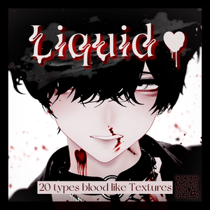 Liquid🖤Texture +7アバター対応+
