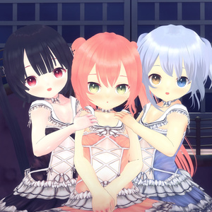 夏服VRM+衣装(カスタムアイテム)【商用利用・改変OK】