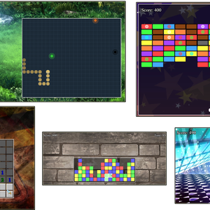 RPGツクールMZ プラグイン 7種類のミニゲームまとめてパック（テトリス、スネーク、ピンボール、マインスイーパー、ブロックマッチ、ドットコネクト、ブロッククリア）