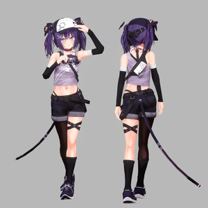 CyberCat2.0【オリジナル3Dモデル】 缩略图 5