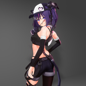 CyberCat2.0【オリジナル3Dモデル】 缩略图 4