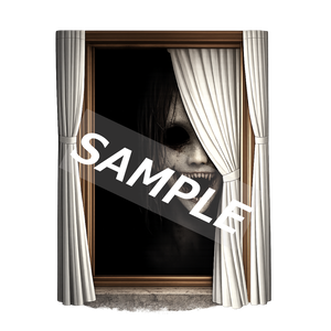 今だけSALE【窓ホラー素材】Vol.1｜覗く者たち