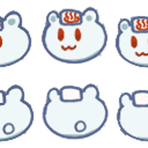 【ピクリエ用アバター】ゆのくま