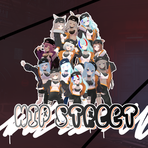 【VRChat】 16アバター（＋１）対応 HIP Street