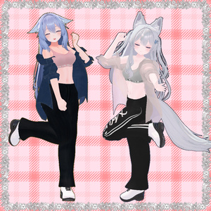 【VRChat】 8アバター対応 「Melly Dance」 缩略图 3