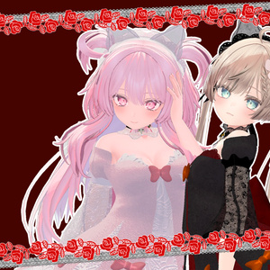 【VRChat】 6アバター対応 「Vampira Cat」 缩略图 4