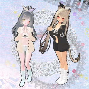 【VRChat】 7アバター対応 「パステル部屋着」 缩略图 4