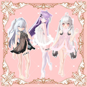 【VRChat】 13アバター対応 「夜月リリィ」 缩略图 5