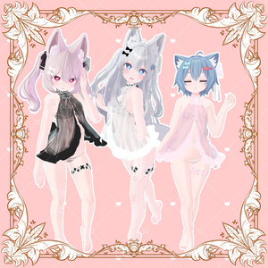 【VRChat】 13アバター対応 「夜月リリィ」 缩略图 6