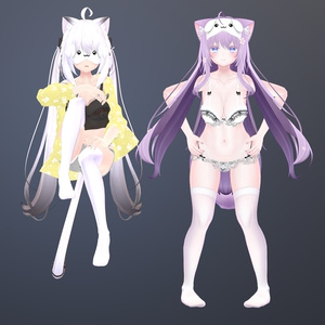 【VRChat】 6アバター対応 「Sleep bunny」 缩略图 6
