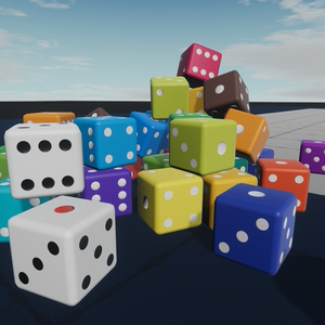 【VRChat】Udon Physical Dice【Udonギミック】