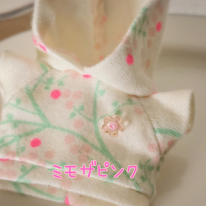 ☆感謝価格☆【10cmぬい服】セミオーダーメイド文字刺繍入りスタジャン