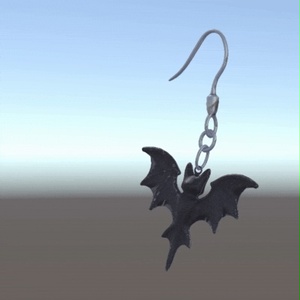 -無料-【VRChat想定・MA対応】耳にコウモリ(動きます) 缩略图 2