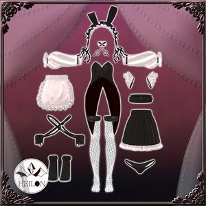 【10アバター対応】bunny maid 缩略图 3