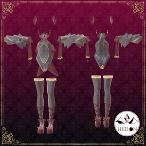 【9アバター対応】silky dress 缩略图 4