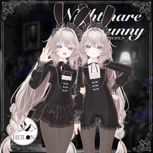 【9アバター対応】Nightmare bunny 缩略图 2