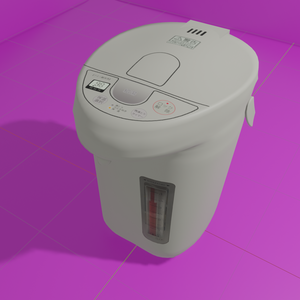 【3D小道具】湯沸かしポット
