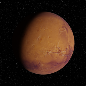 【3D小道具】火星と宇宙