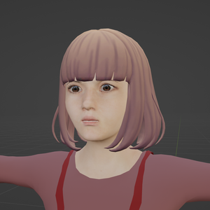 【3Dキャラクター】ちとせちゃん