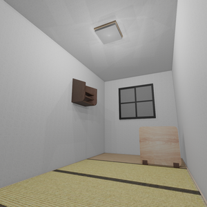 【3D小道具】日本の独房