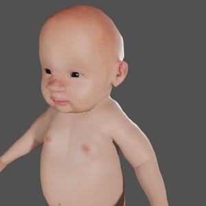 【3Ｄキャラクター】赤ちゃん
