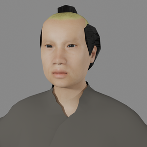【3Dキャラクター】江戸庶民
