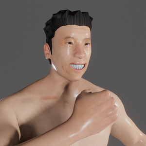 【3Dモデル】マッスルティーチャーKEN