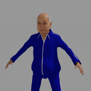 【3Dキャラクター】ジャー爺
