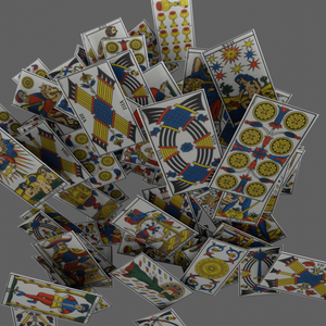 【3D小道具】タロットカード　全79種セット