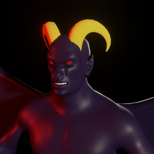 【3Dキャラクター】悪魔さん