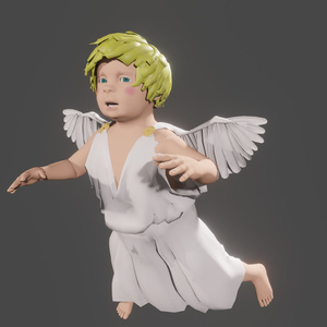【3Dキャラクター】天使さん