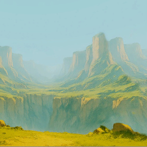 【3D環境・ワールド】ドラゴンの住む谷Skyboxマテリアル unityパッケージ