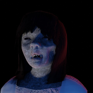 【3Dキャラクター】ホラー少女みっちゃん