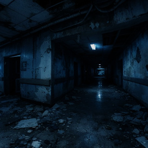 【HDRI、SKYBOX 他】廃病院