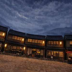 【ワールド・環境】池田屋の夜 SKYBOXテクスチャ