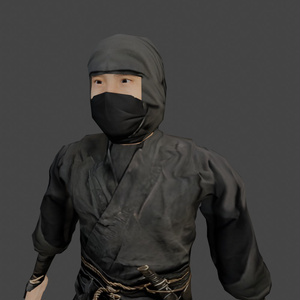【3Dキャラクター】魁！忍者先生