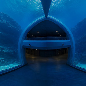 【ワールド・環境】誰もいない水族館 SKYBOXマテリアル