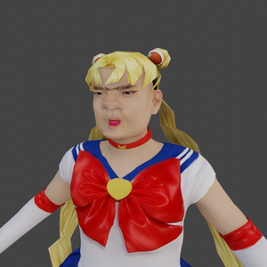 【3Dキャラクター】むん子姉さん