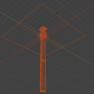 【3Dモデル】井戸｜ローポリ・地面付き｜Blender / FBX / Unity / VRChat 缩略图 8