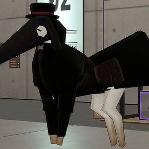 【無料】Standing Zoi（2足歩行ゾーイ）用　あやしいペスト医師 缩略图 2