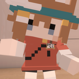 【無料】ボクセルまめひなた【VRChat想定アバター】