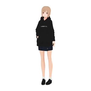 [VRoid] DENIM SKIRT / ショートデニムスカート
