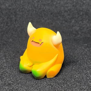 Sit Gal KICKちゃん（ﾌｧ*ｷﾝ ﾃｨﾌｧﾆｰ カラー）ソフビ